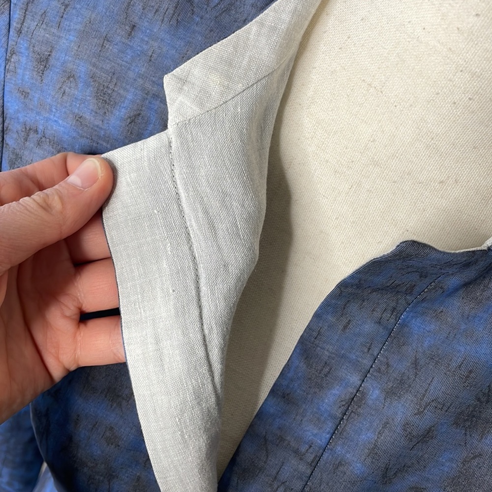 Giorgio Armani Cotton and linen shirt blazer - Picture 6 of 10
